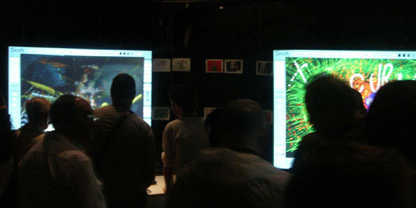 tecura_mncars_081 El público interactuando con TECURA 4.0, MNCARS, 2008